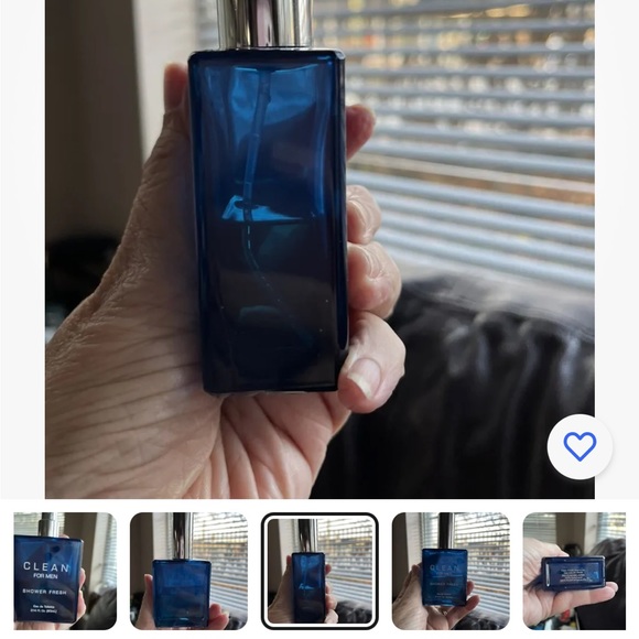 Clean For Men - Clean Shower Fresh 60ml EDT Spray. 30ml left! Rare & Disc. - Picture 3 of 5